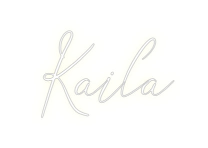 Custom Neon: Kaila