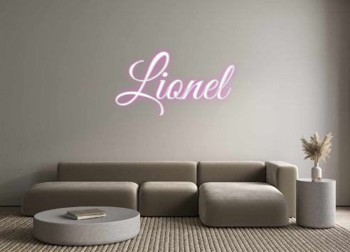 Custom Neon: Lionel