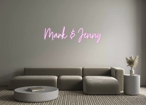 Custom Neon: Mark & Jenny