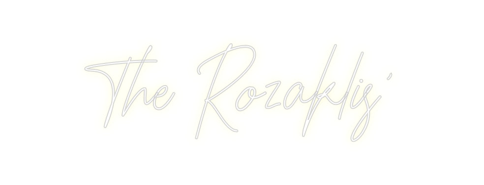 Custom Neon: The Rozaklis'