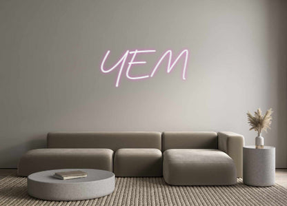 Custom Neon: YEM