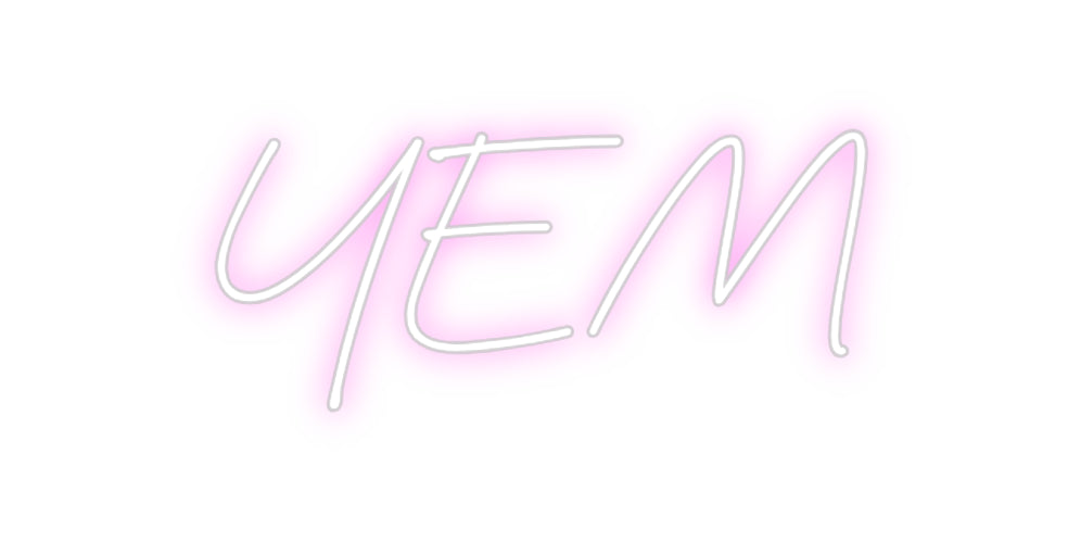 Custom Neon: YEM