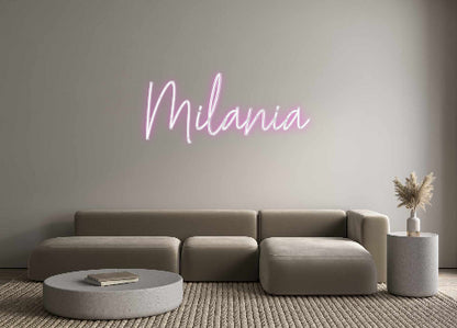 Custom Neon: Milania