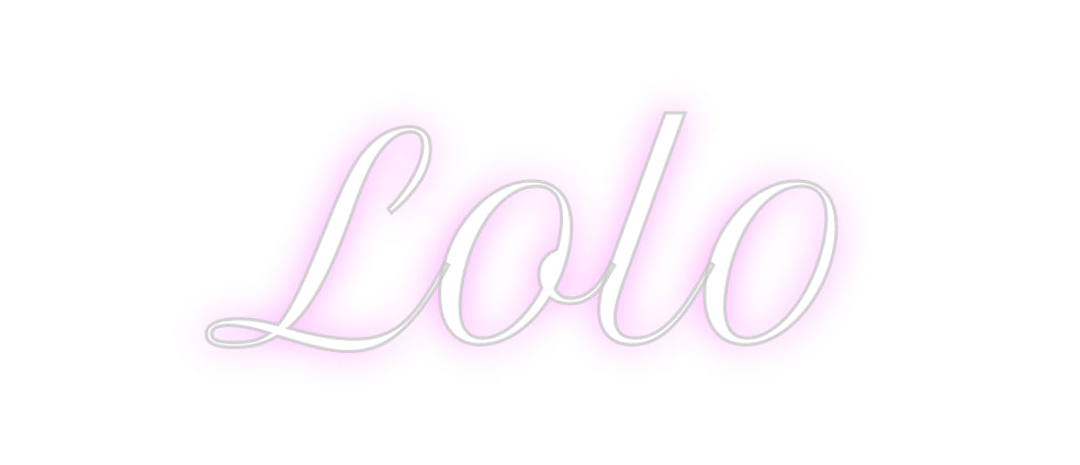 Custom Neon: Lolo