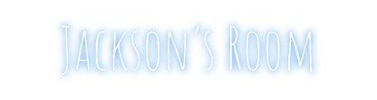 Custom Neon: Jackson’s Room