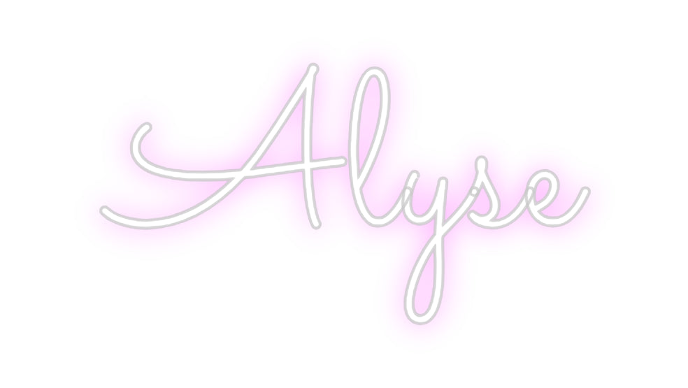 Custom Neon: Alyse