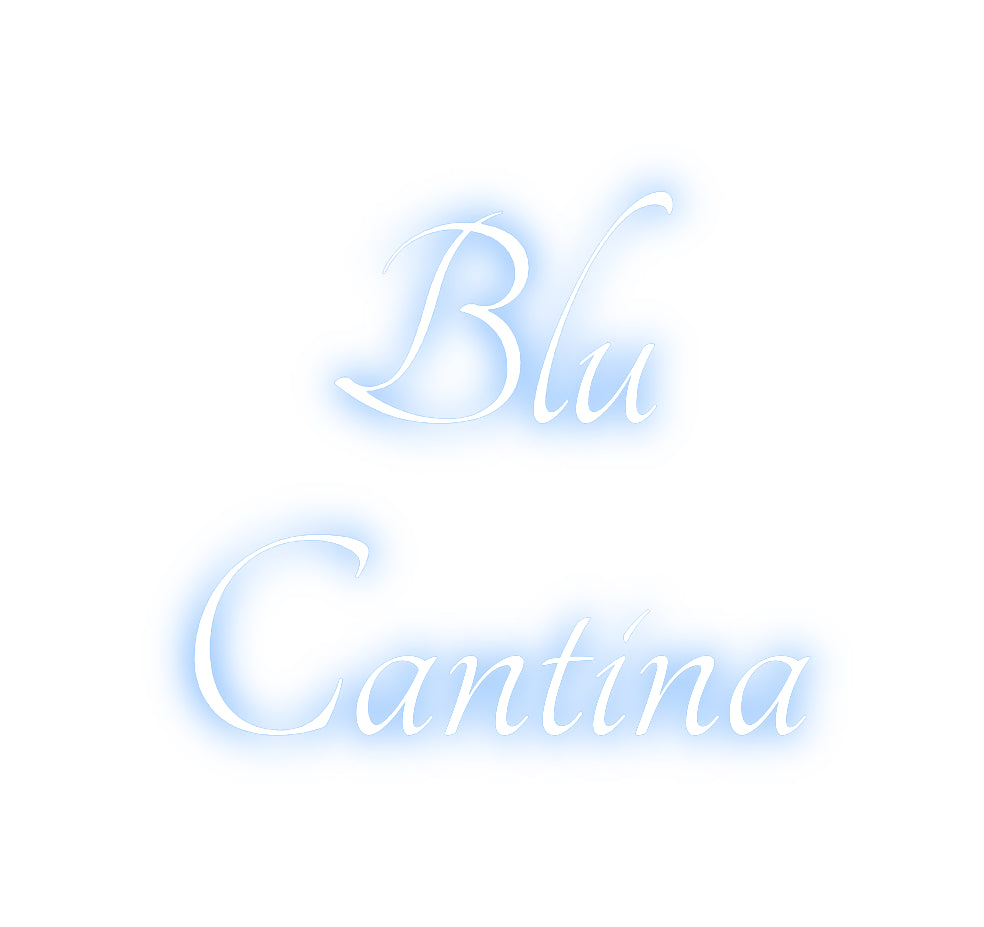 Custom Neon: Blu
Cantina