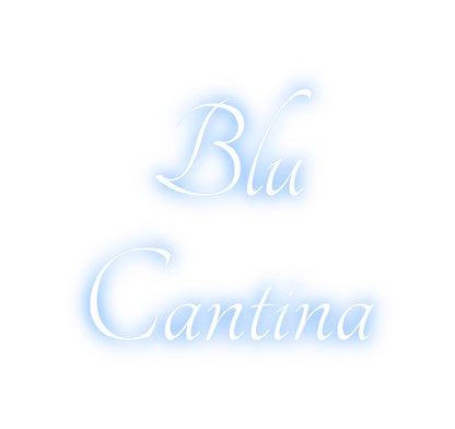 Custom Neon: Blu
Cantina