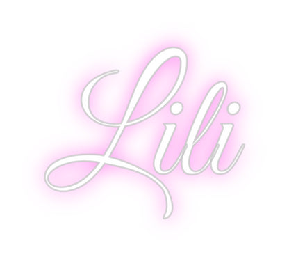 Custom Neon: Lili