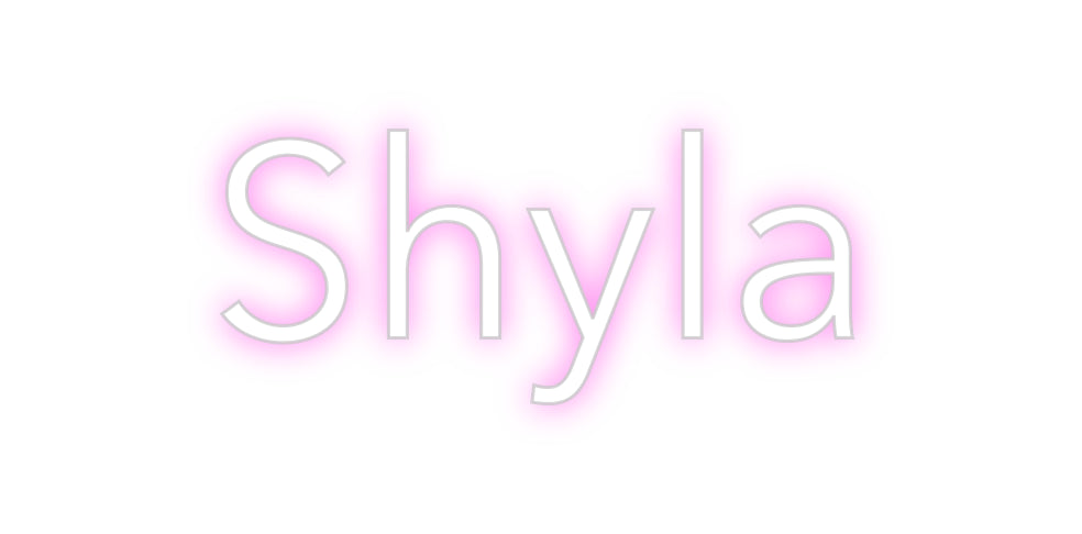 Custom Neon: Shyla