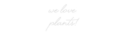 Custom Neon: We love
plan...