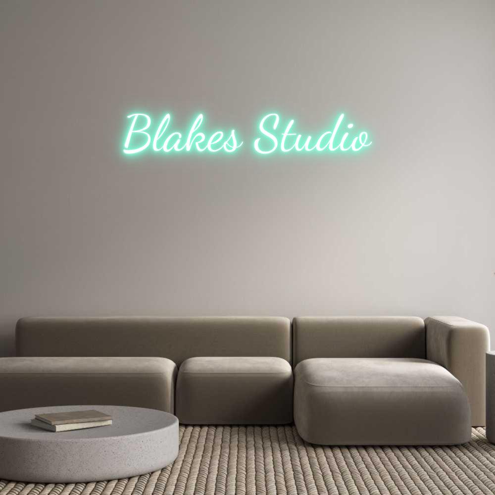 Custom Neon: Blakes Studio