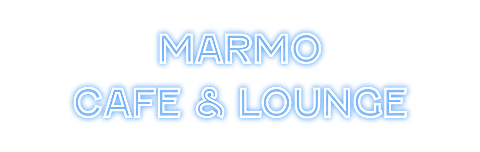 Custom Neon: MarMo 
Cafe ...