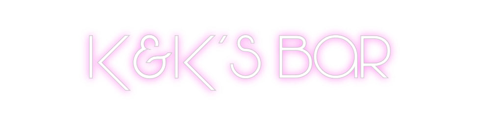 Custom Neon: K&K’s Bar