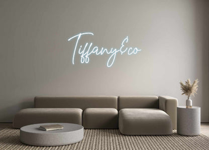 Custom Neon: Tiffany&co