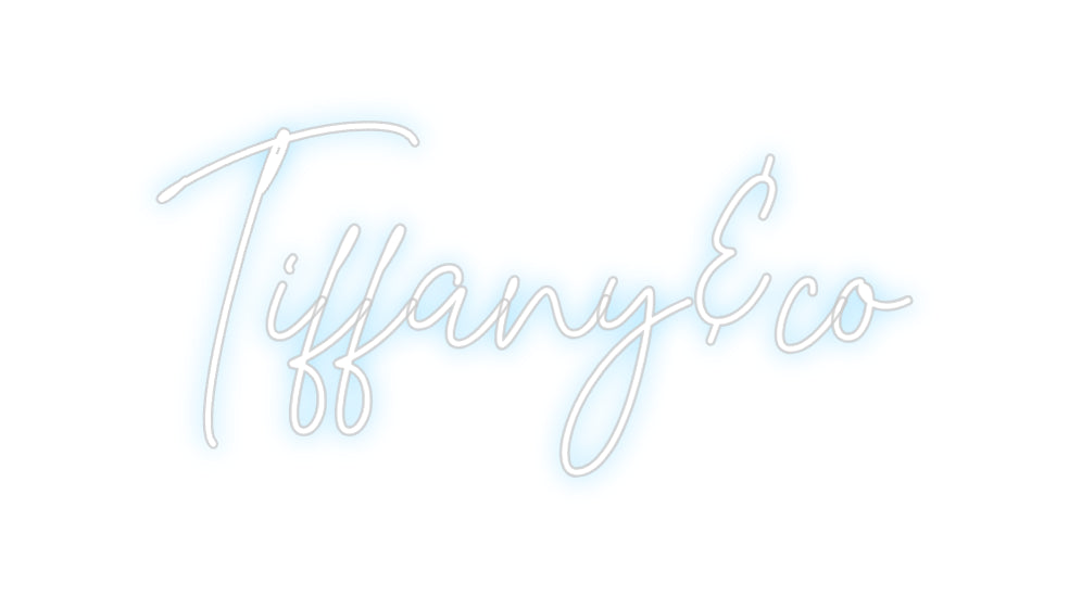 Custom Neon: Tiffany&co