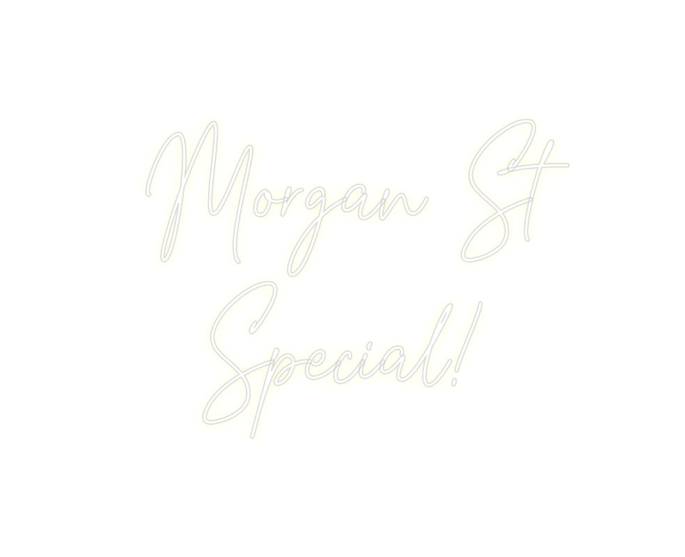 Custom Neon: Morgan St
Sp...