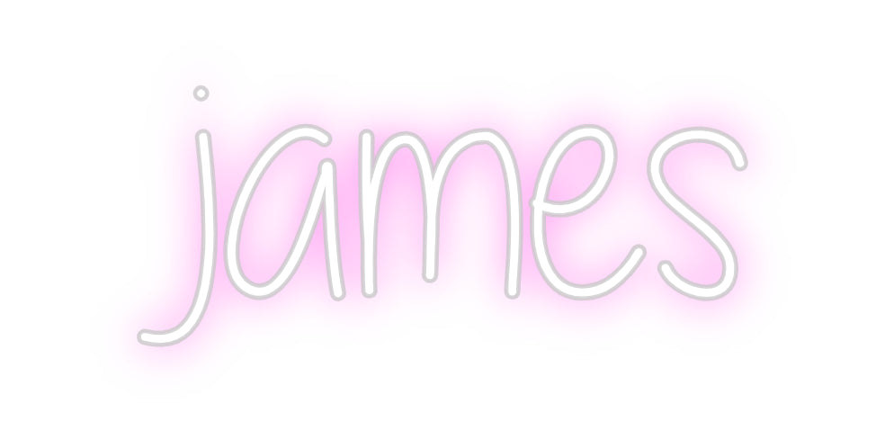 Custom Neon: james