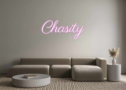 Custom Neon: Chasity