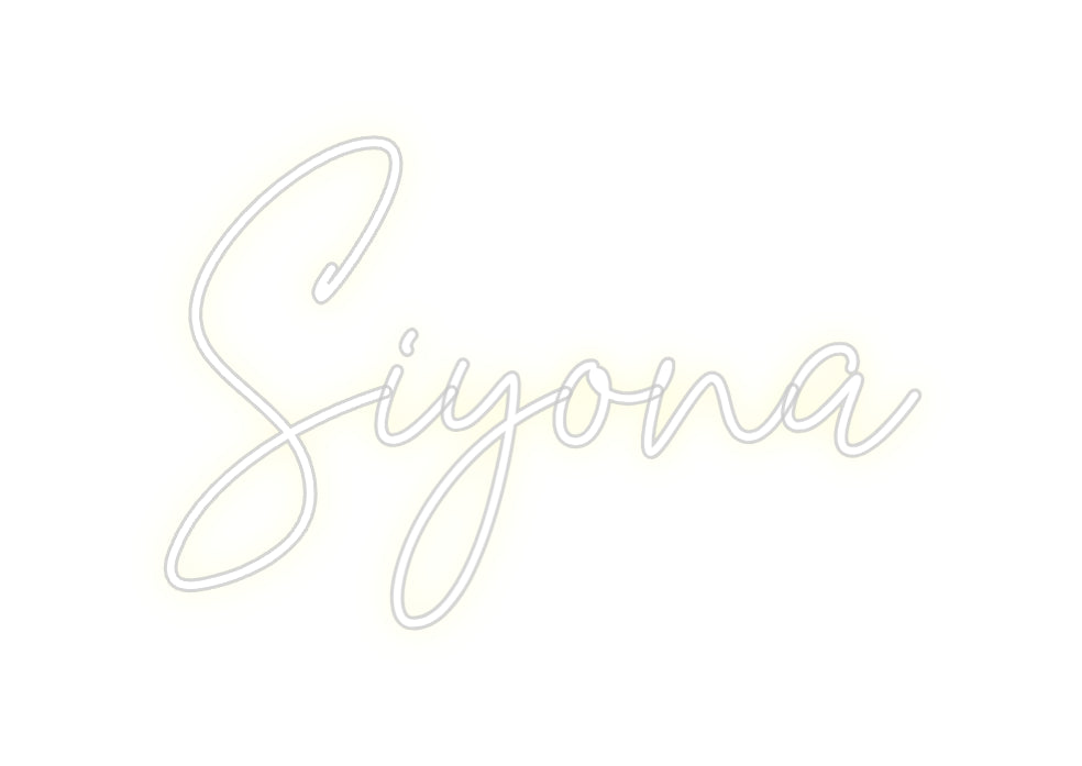 Custom Neon: Siyona