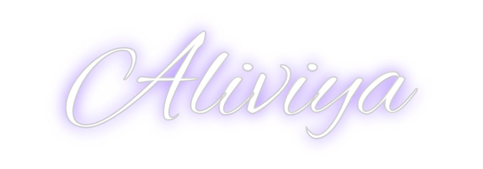 Custom Neon: Aliviya