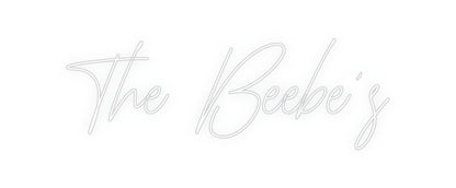 Custom Neon: The Beebe's