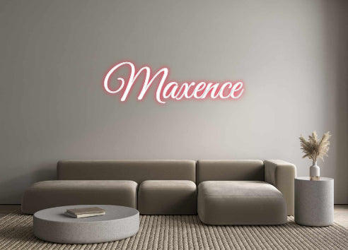 Custom Neon: Maxence