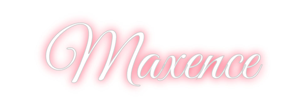 Custom Neon: Maxence