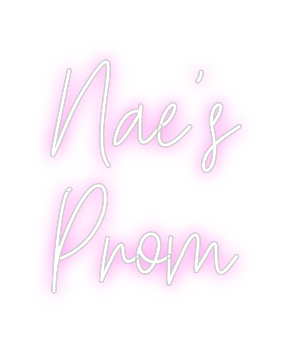 Custom Neon: Nae's 
Prom