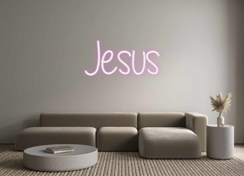 Custom Neon: Jesus