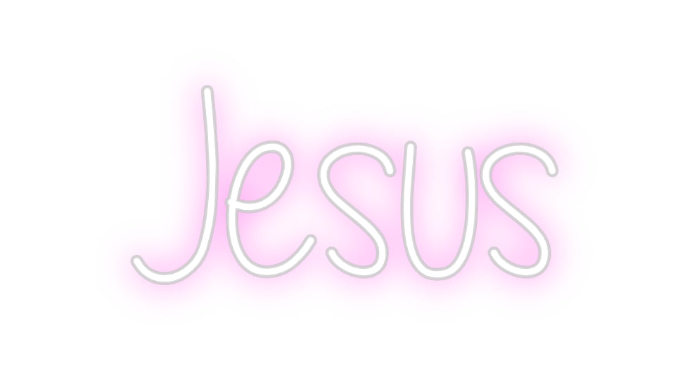 Custom Neon: Jesus