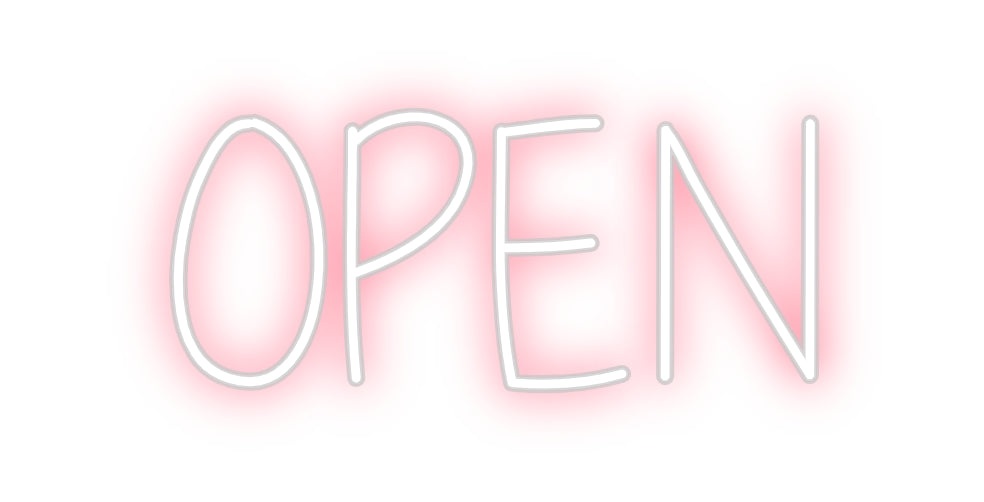 Custom Neon: OPEN