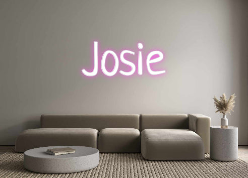 Custom Neon: Josie