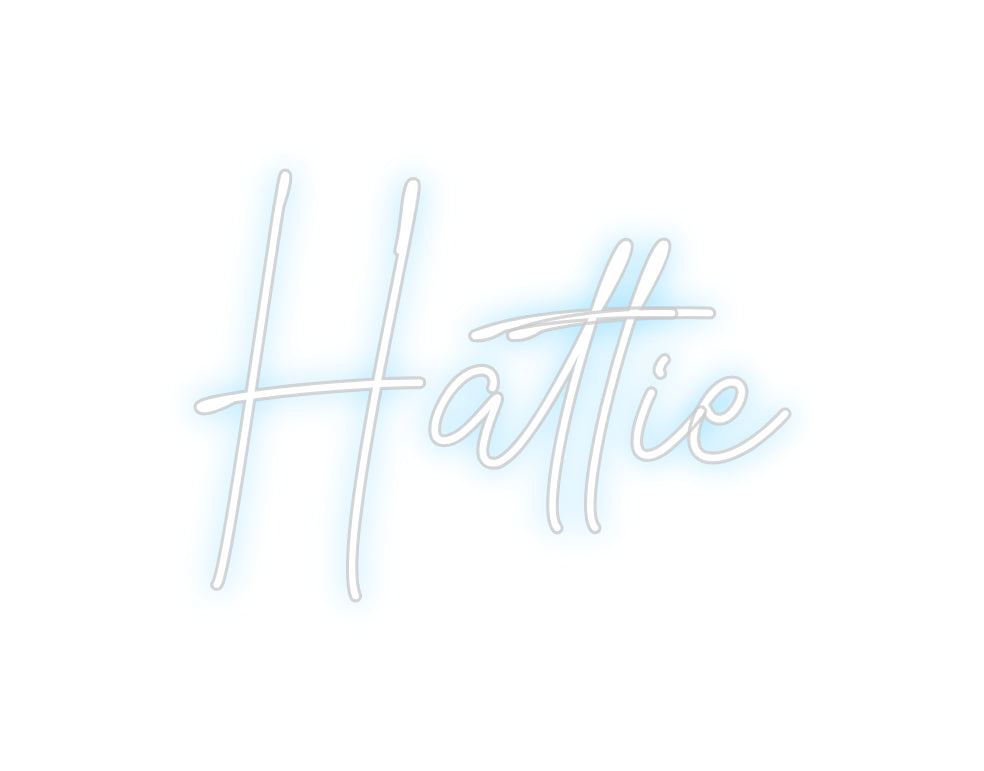 Custom Neon: Hattie