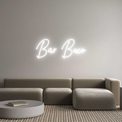 Custom Neon: Bar Buco