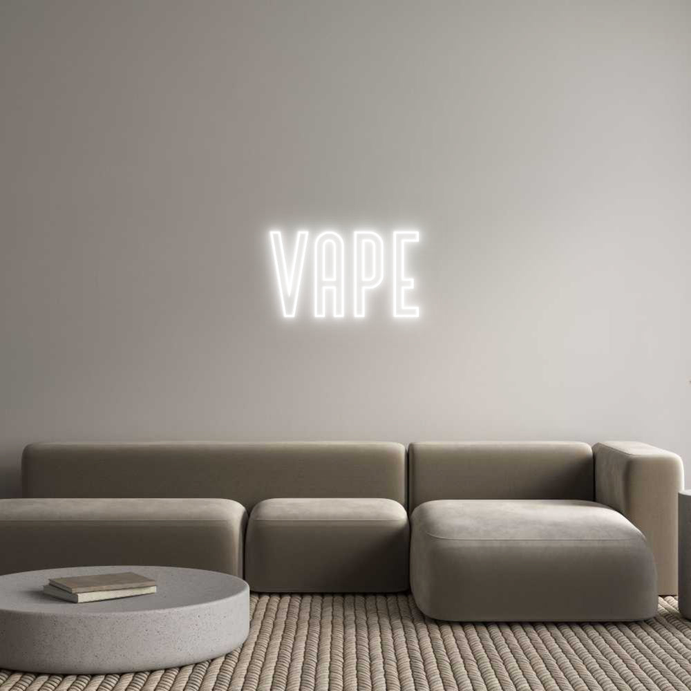 Custom Neon: vape