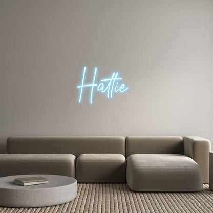 Custom Neon: Hattie