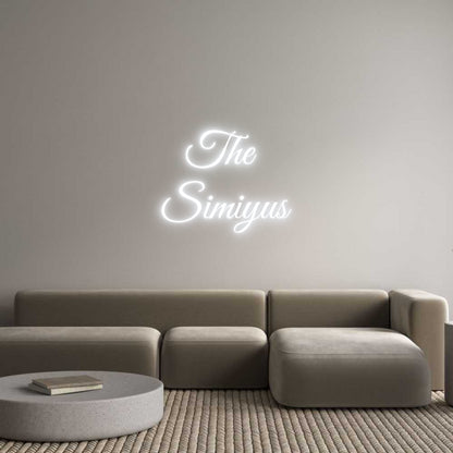 Custom Neon: The 
Simiyus