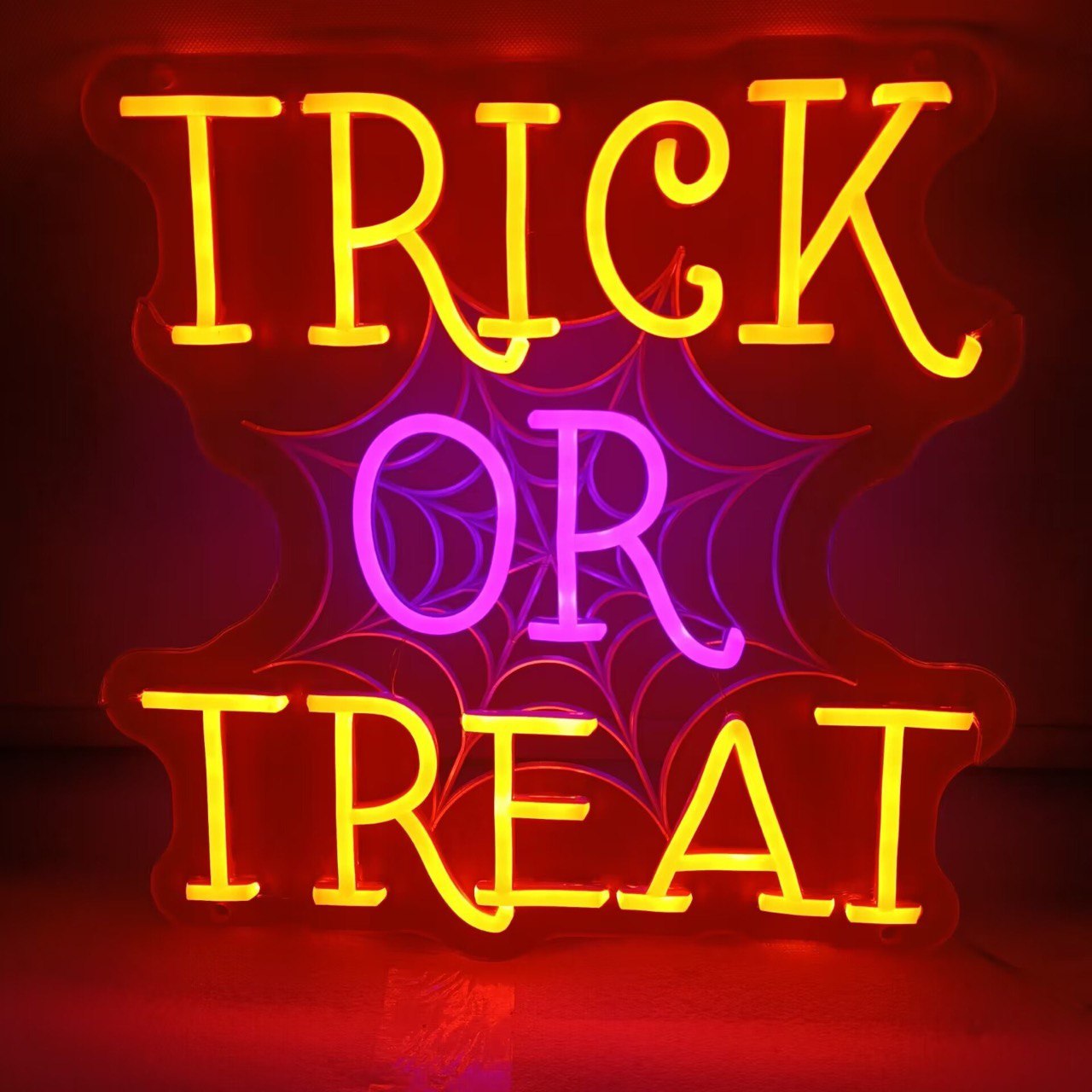 Trick Or Treat - Neon Sign