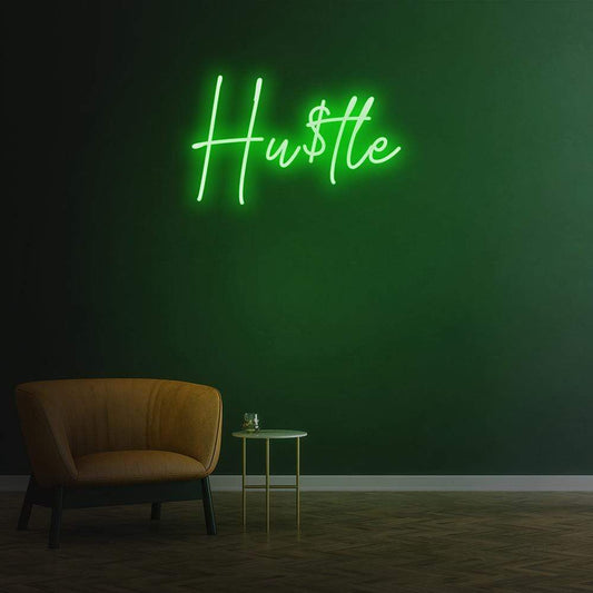 Hustle - LED Neon Sign