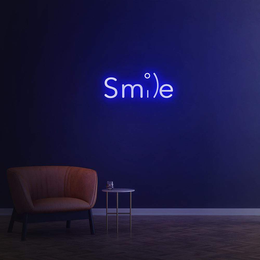 Smile - LED Neon Sign