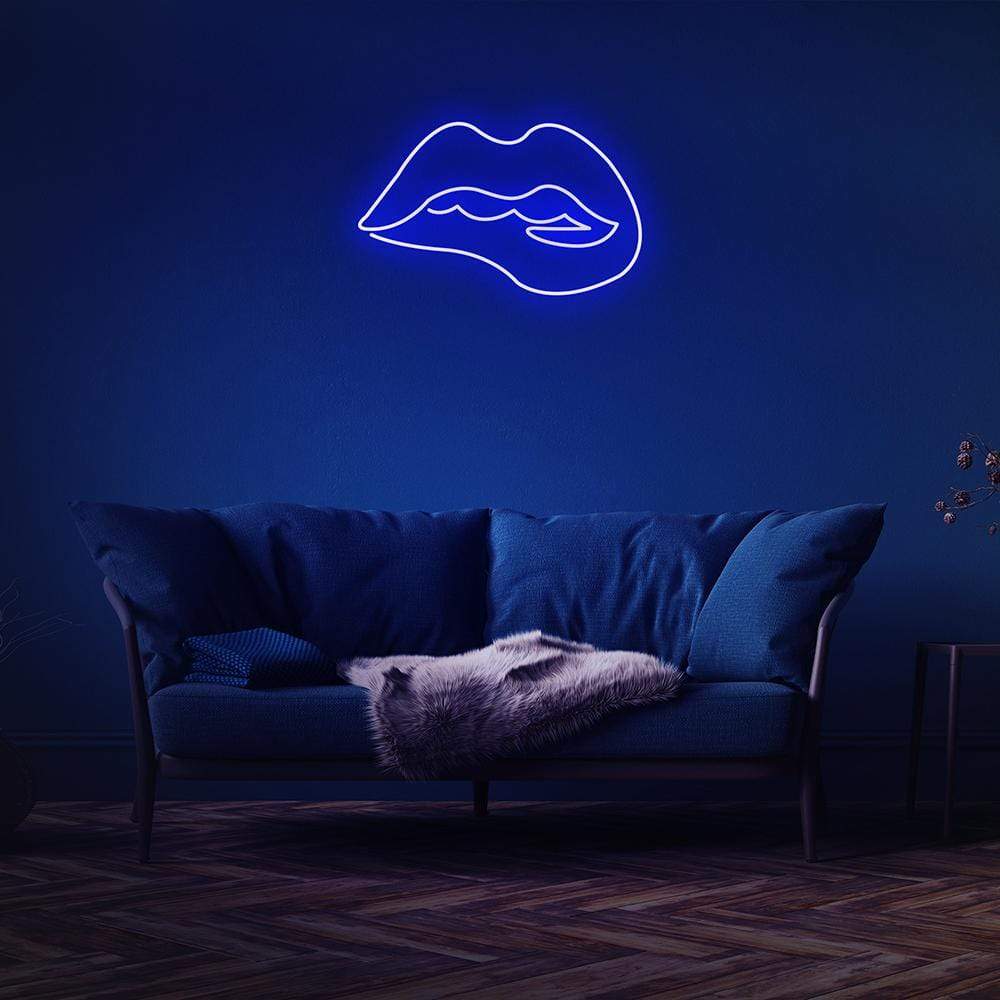 Irresistible Lips Neon Sign