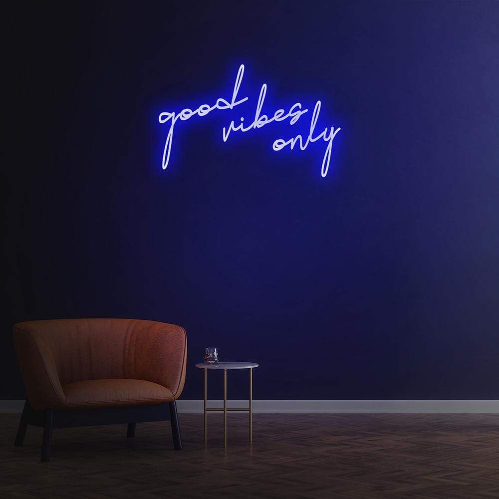 Good Vibes Only - LED Neon Sign