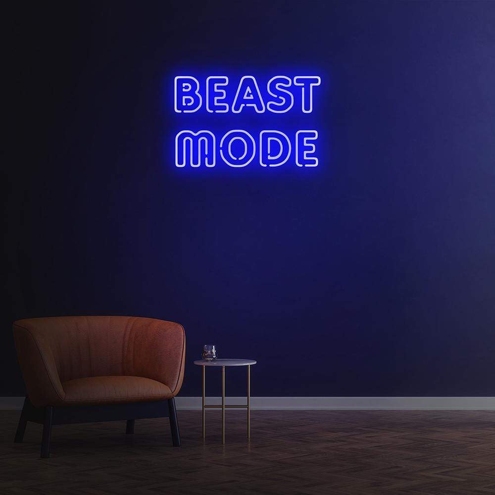 Beast Mode Neon Sign