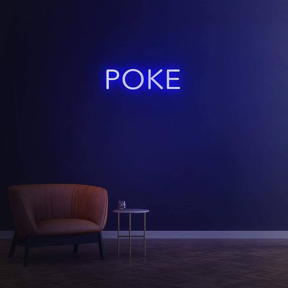 Poke - LED Neon Sign