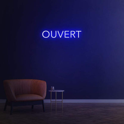 Ouvert - LED Neon Sign