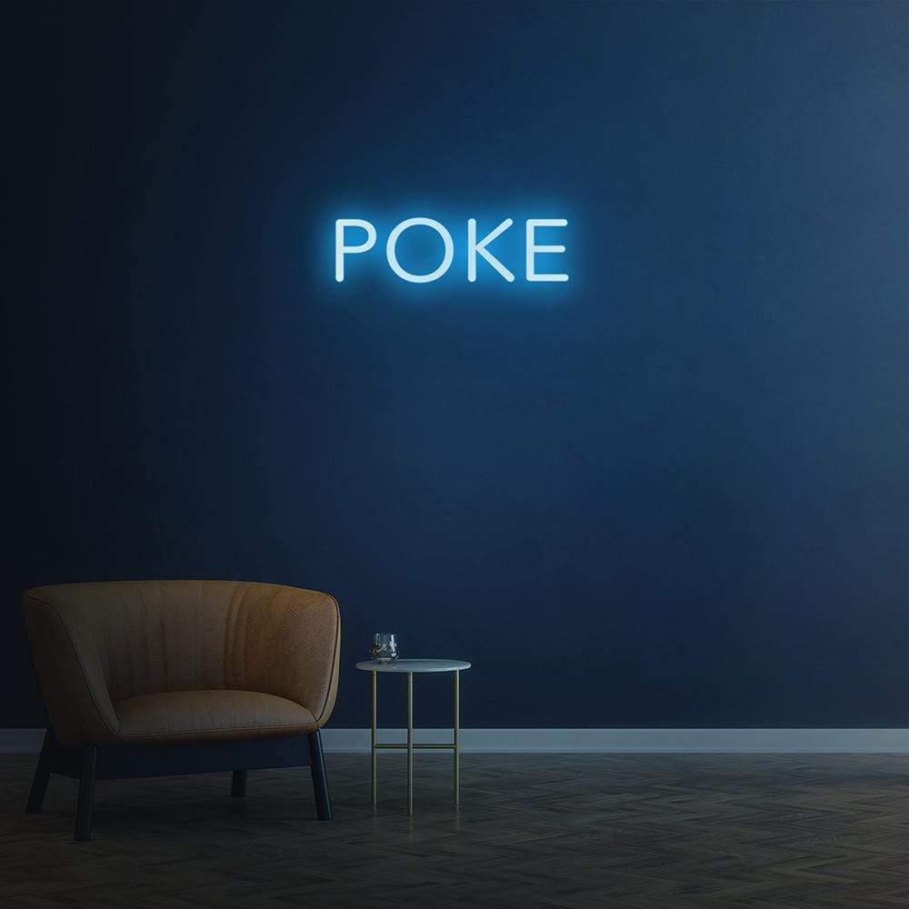 Poke - LED Neon Sign