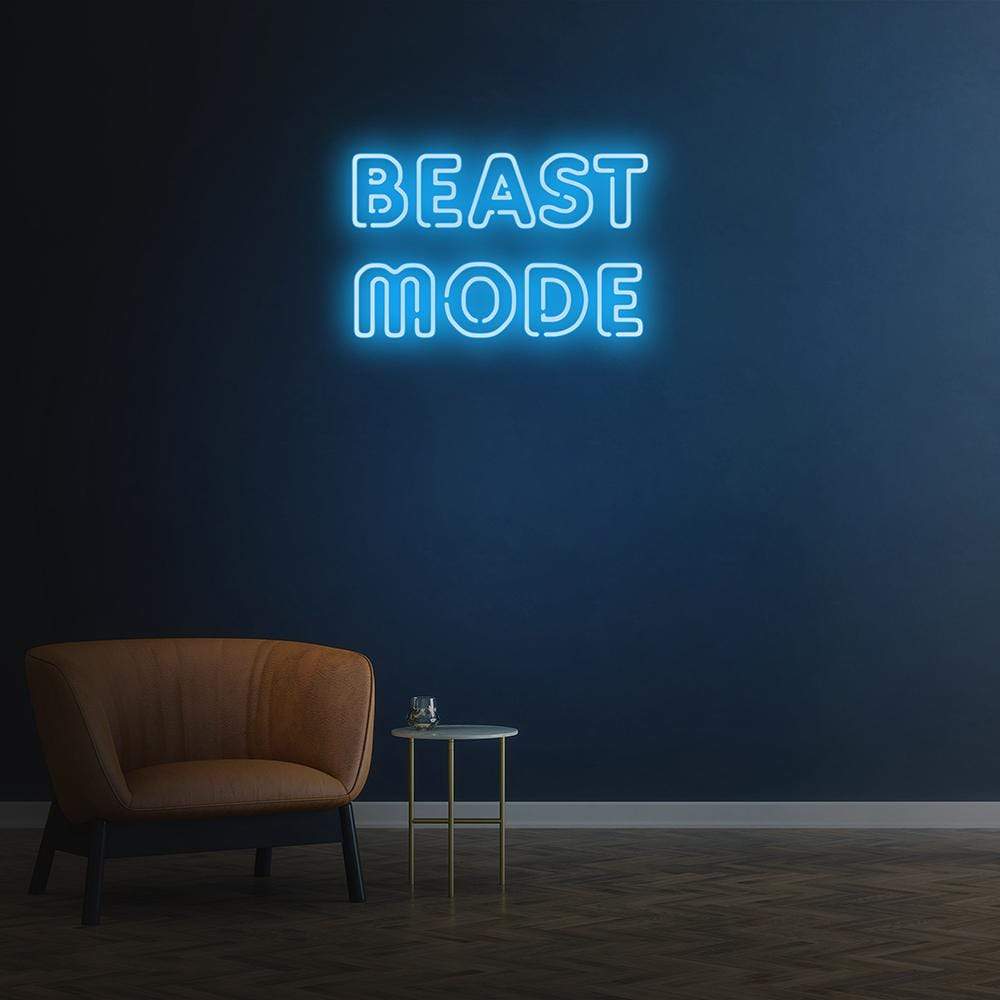 Beast Mode Neon Sign