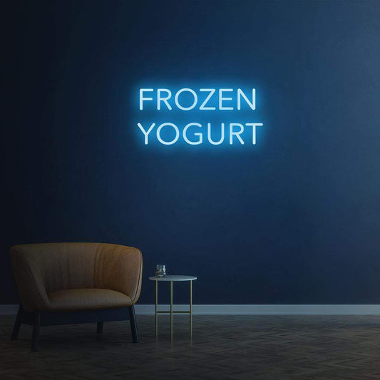 Frozen Yogurt - LED Neon Sign