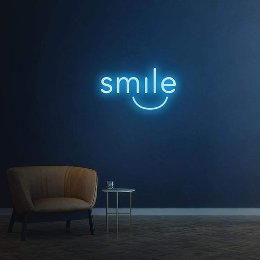 Smile - LED Neon Sign